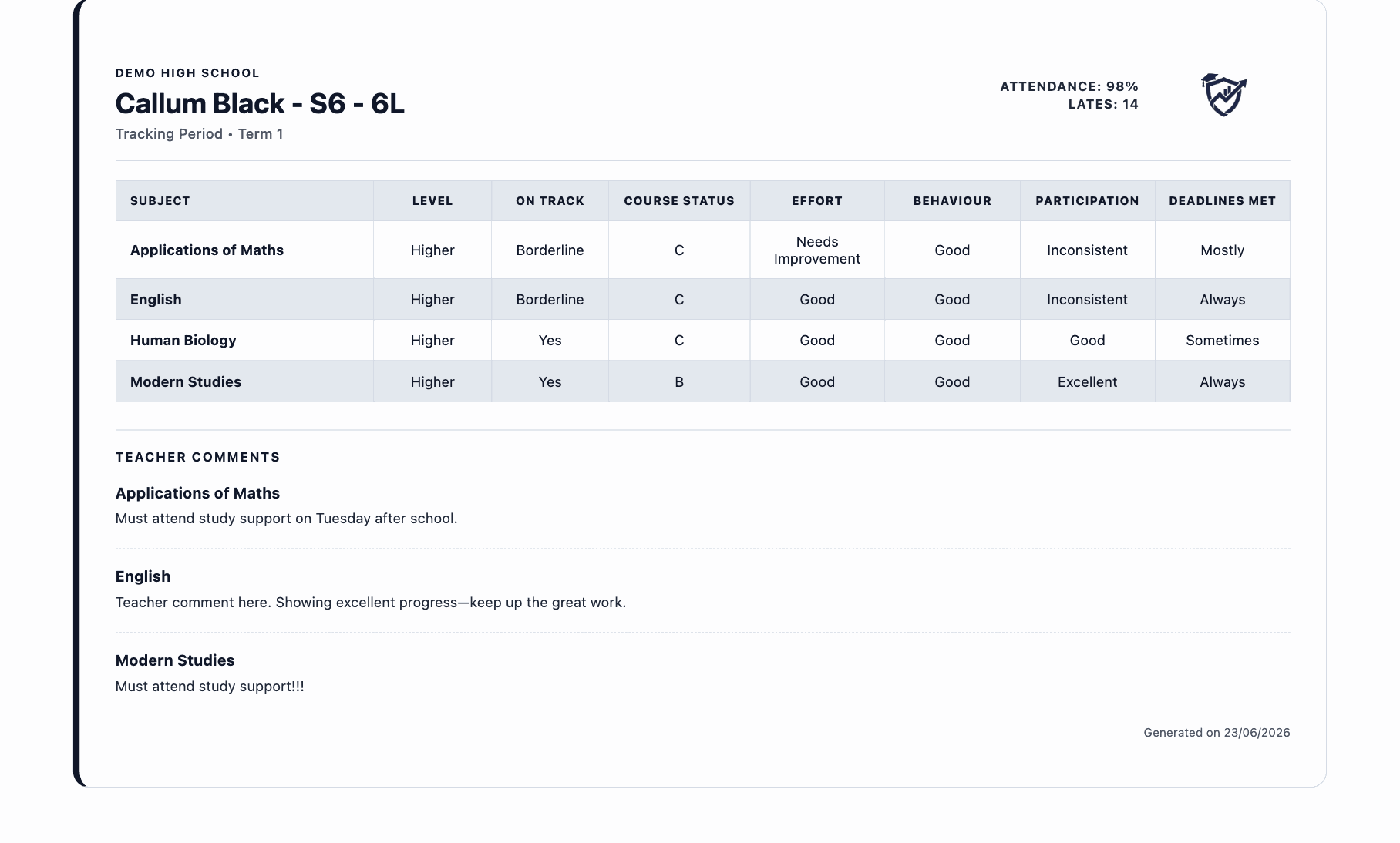 Report Template Style 3